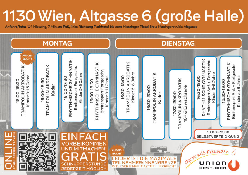 Stundenplan Altgasse Mo+Di (gr. Halle)