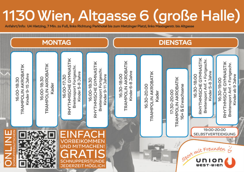 Stundenplan Altgasse Mo+Di (gr. Halle)