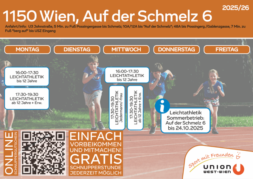 Stundenplan Auf der Schmelz 2025_26 Auflistung aller Einheiten unterhalb