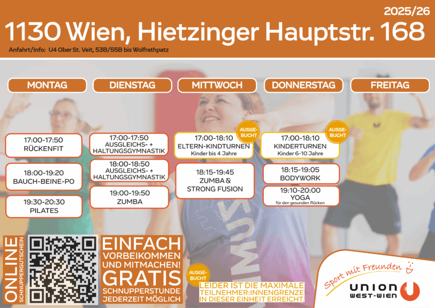 Stundenplan Hietzinger Hauptstr 2025_26 Auflistung aller Einheiten unterhalb