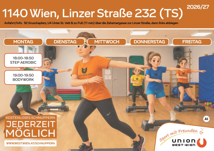 Stundenplan Linzer 232_TS_Auflistung aller Einheiten unterhalb