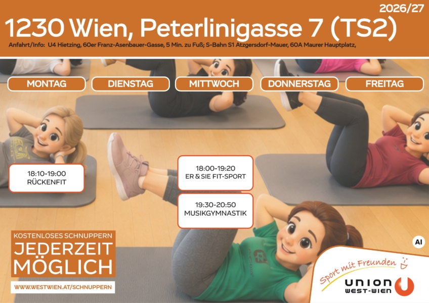 Stundenplan Peterlini TS2_Auflistung aller Einheiten unterhalb