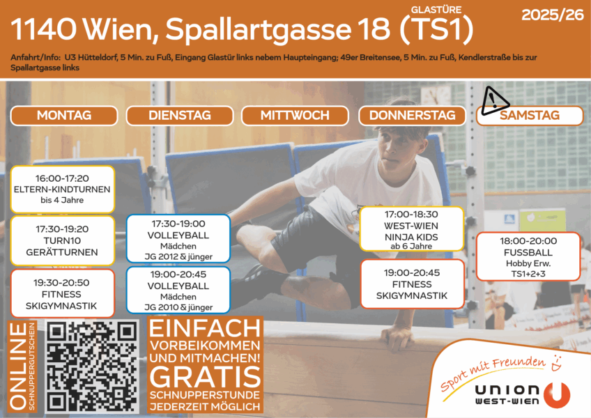 Stundenplan Spallart TS1 2025_26 Auflistung aller Einheiten unterhalb