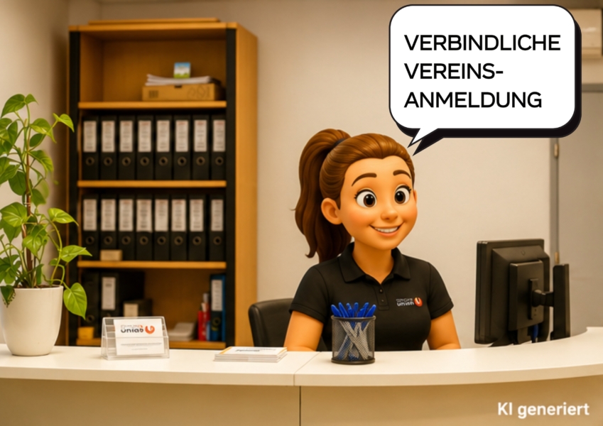 Verbindliche Vereinsanmeldung Verbindliche Vereinsanmeldung