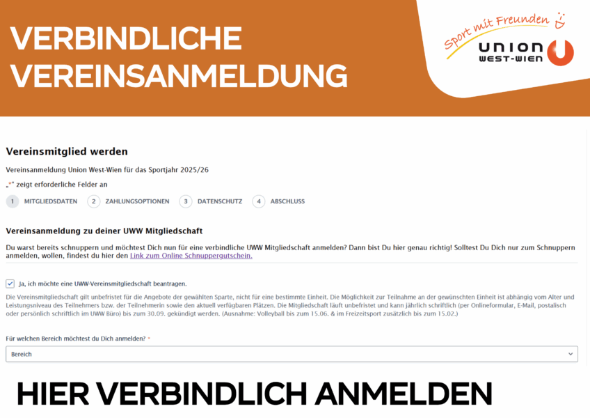 Vereinsanmeldung